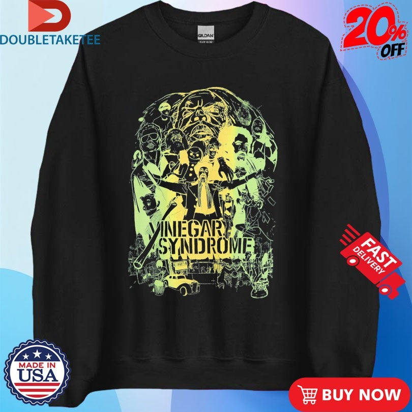 Official Vinegar Syndrome Family Portrait Negative Split Fountain Shirts