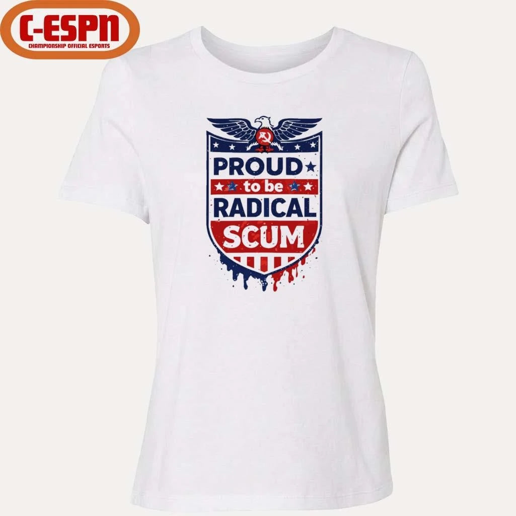 Official Vintage Proud To Be Radical Left Scum Shirt