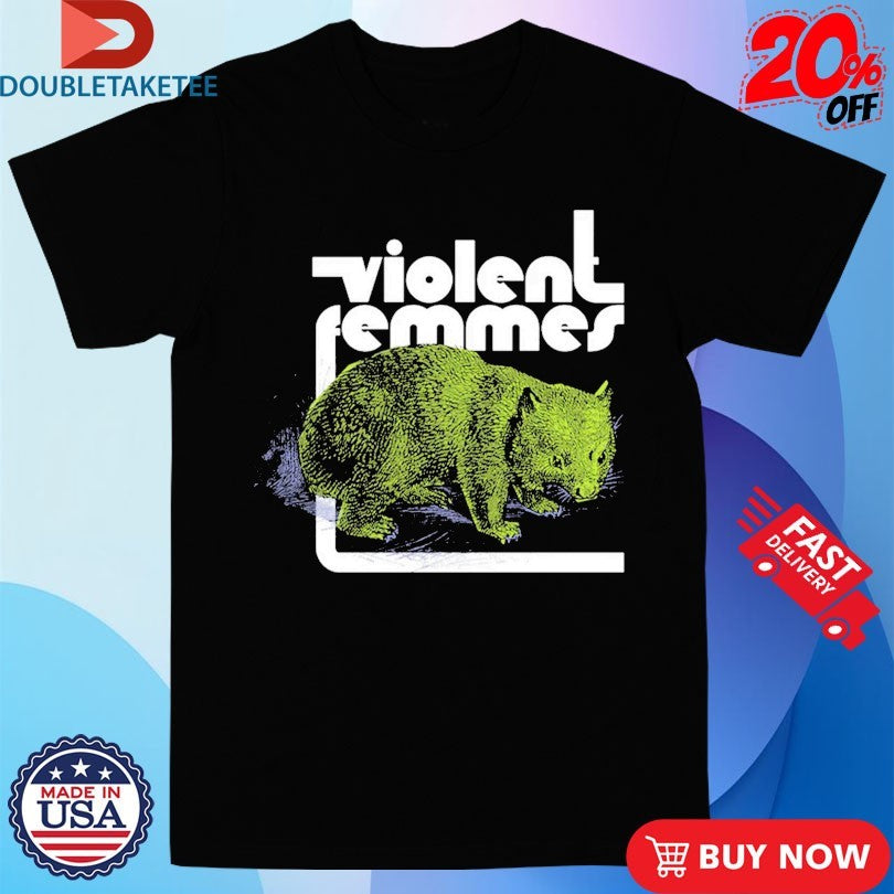 Official Violent Femmes Wombat Shirts