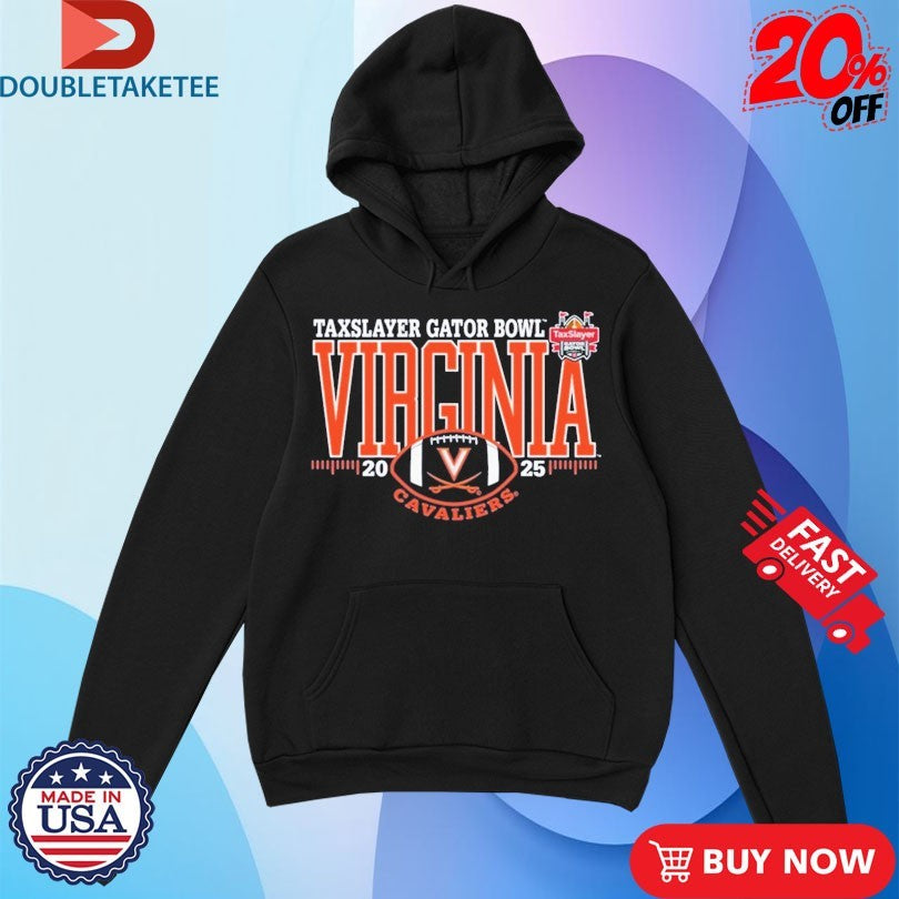 Official Virginia Cavaliers 2025 Taxslayer Gator Bowl Shirts