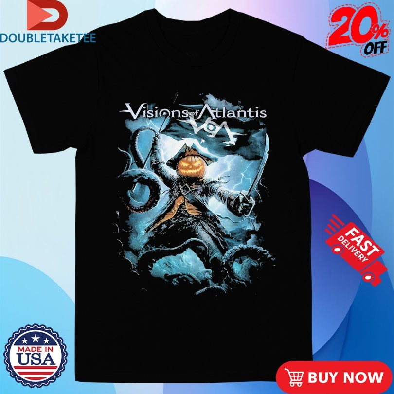 Official Visions Of Atlantis Halloween Ahoy, Matey Pirates Shirts