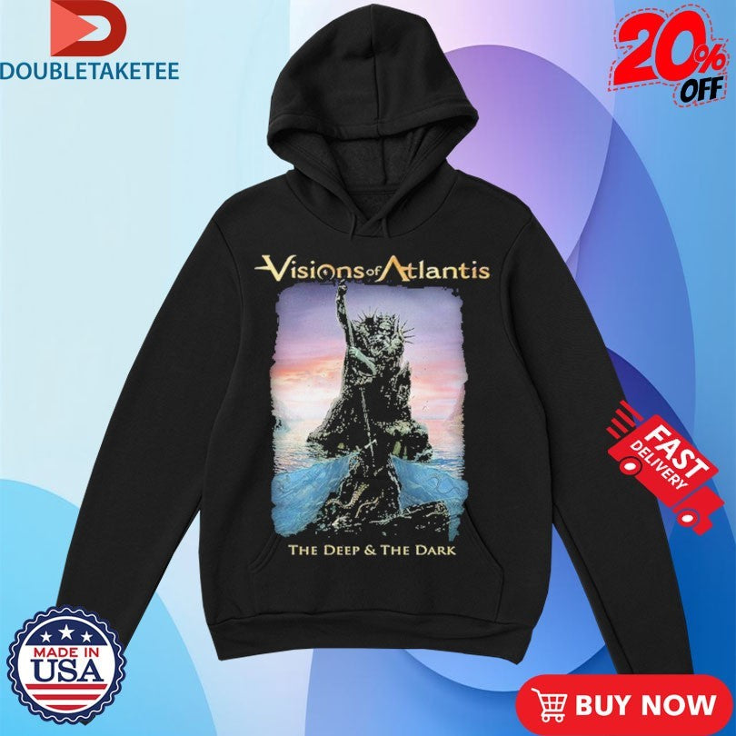 Official Visions Of Atlantis The Deep &amp; The Dark Album Shirts