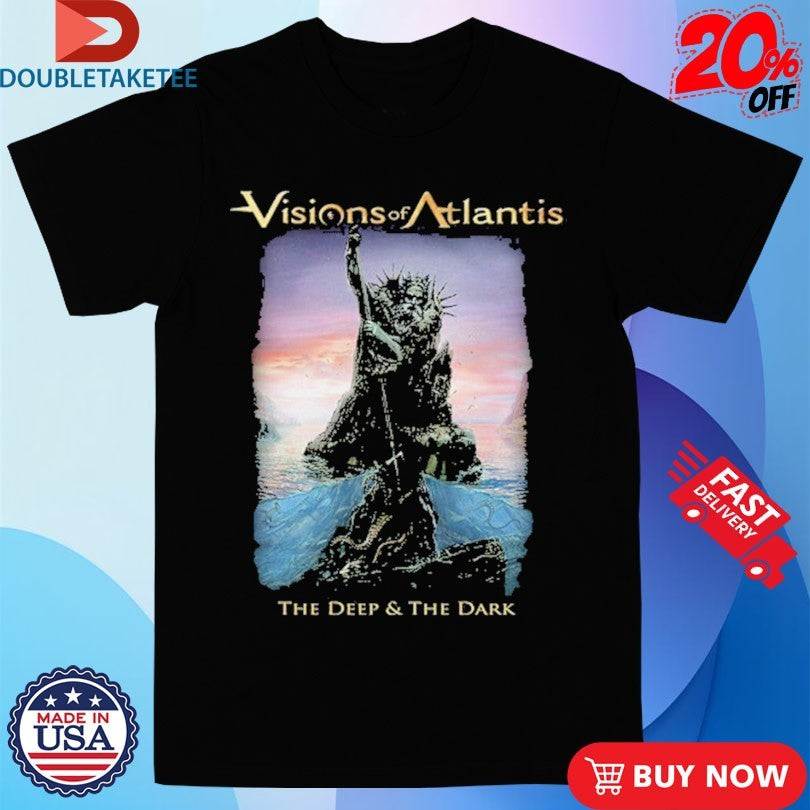 Official Visions Of Atlantis The Deep &amp; The Dark Album Shirts