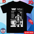 Official Voivod 2026 UK And European Tour Shirts