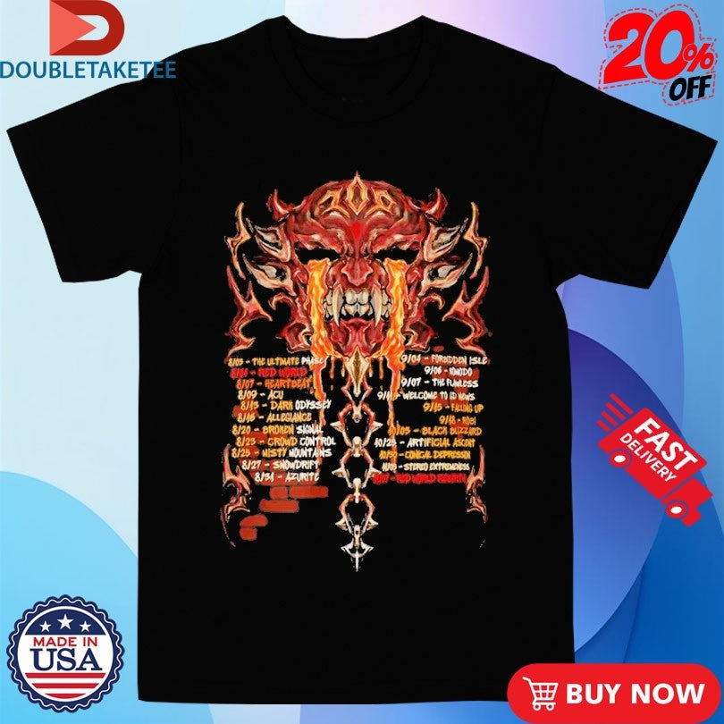 Official Vortrox Demon Tour 2025 Shirts
