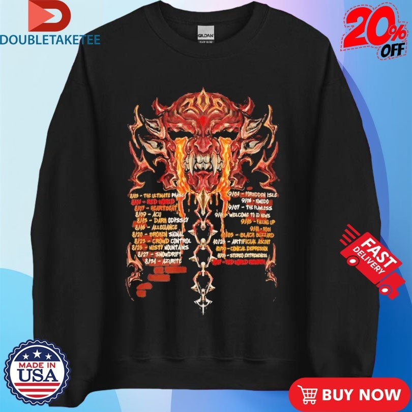 Official Vortrox Demon Tour 2025 Shirts