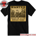 Official WANTED Dead Or Alive Reward 10 000 T-shirt