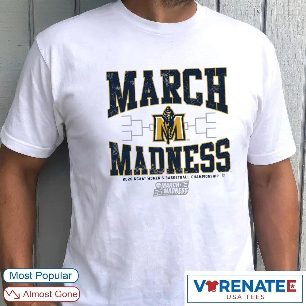 Official WBB 2026 NCAA Women’s Basketball Championship March Madness Murray State Racers T-Shirt
