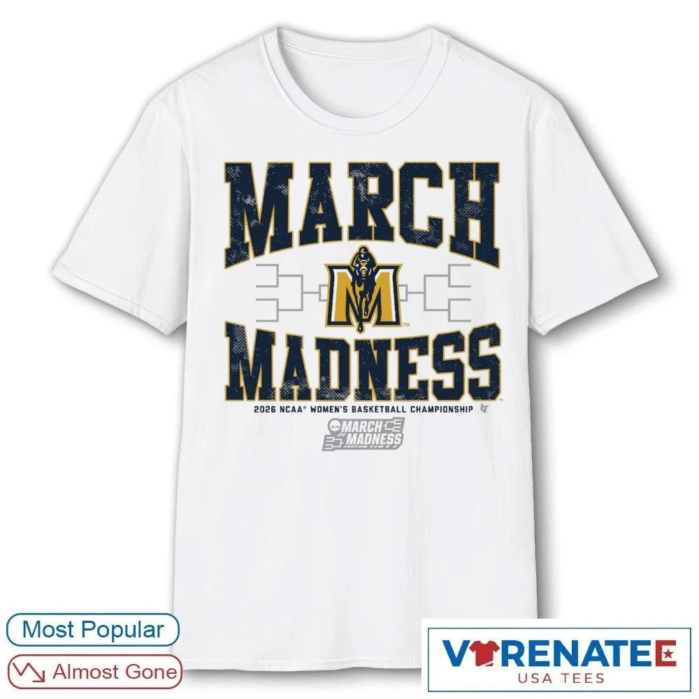 Official WBB 2026 NCAA Women’s Basketball Championship March Madness Murray State Racers T-Shirt