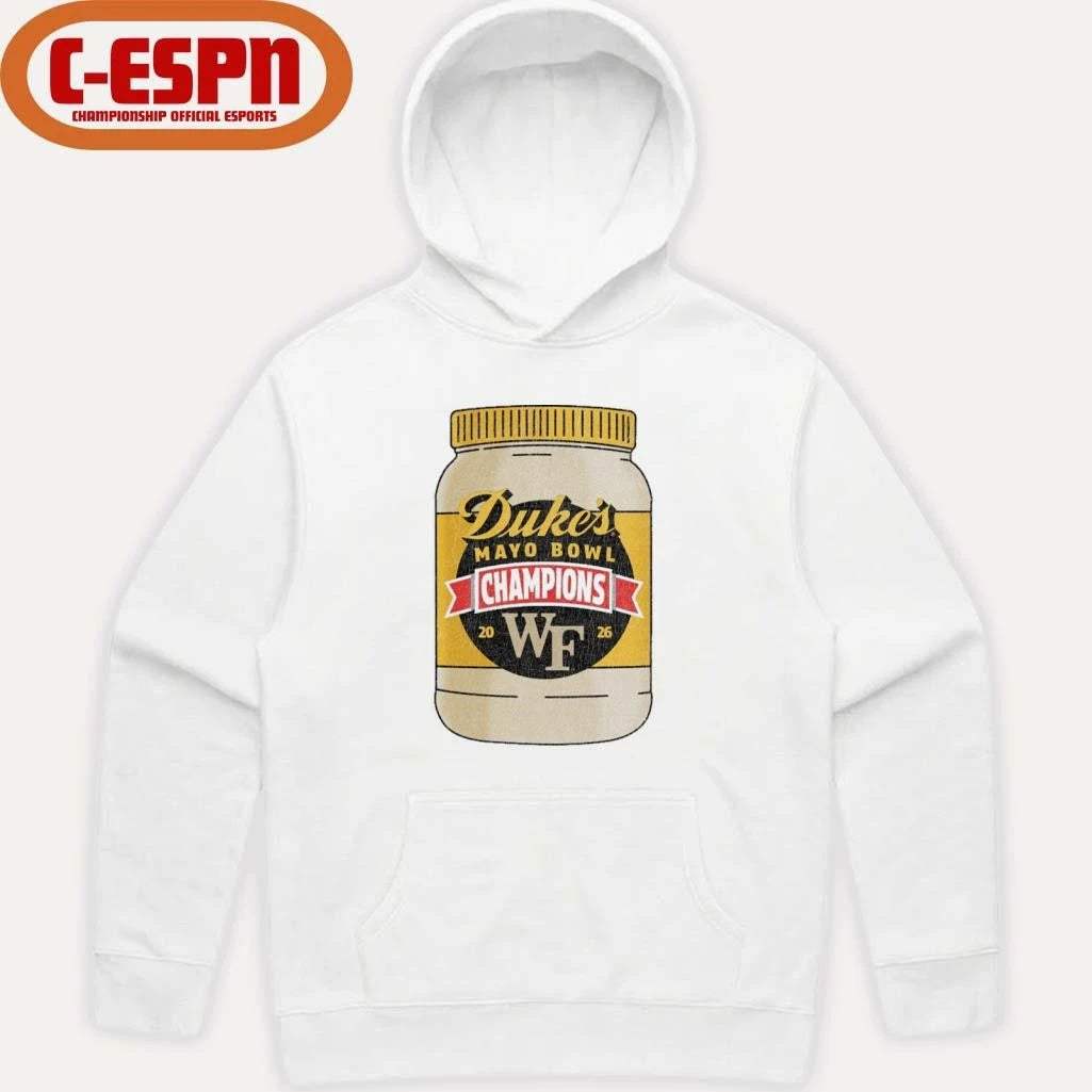 Official Wake Forest Demon Deacons Duke’s Mayo Bowl Champions T-Shirt