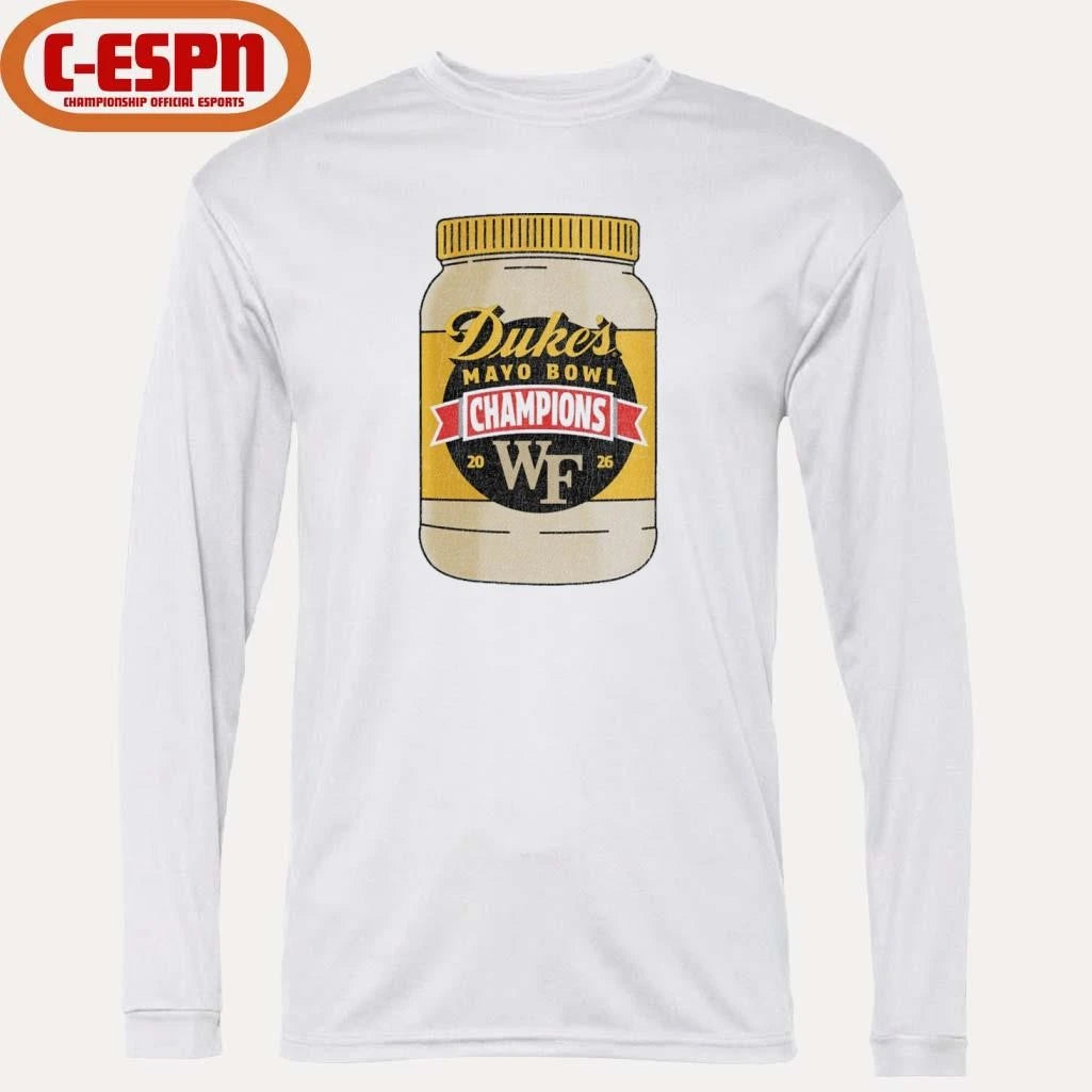 Official Wake Forest Demon Deacons Duke’s Mayo Bowl Champions T-Shirt