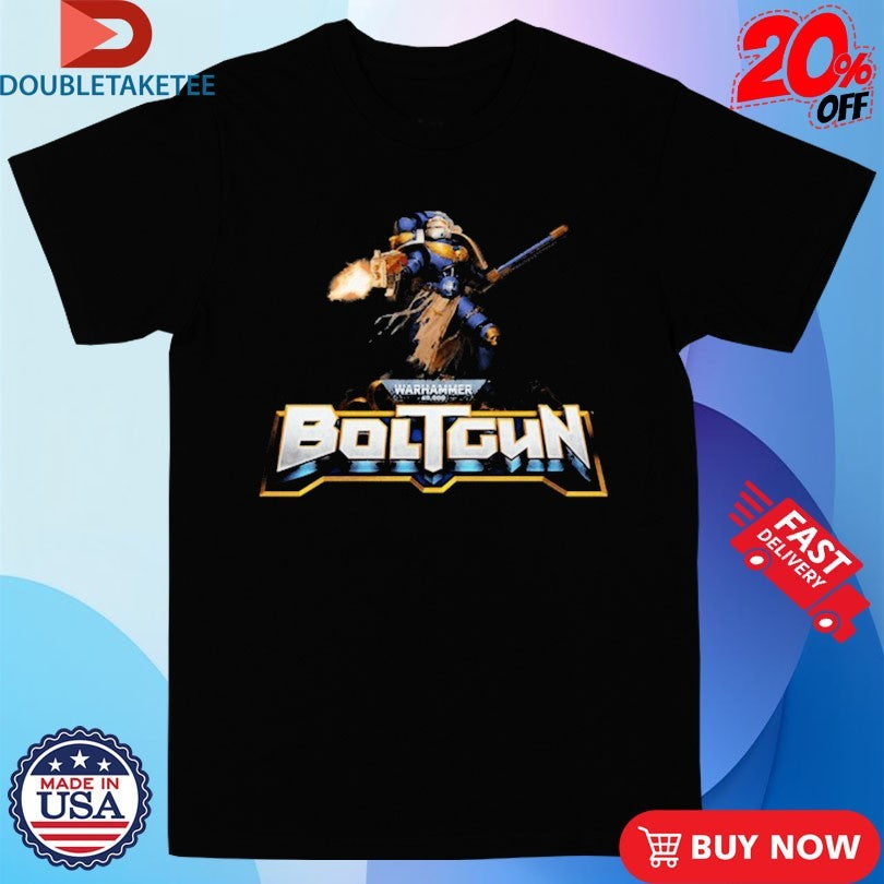 Official Warhammer 40,000 Boltgun Shirts