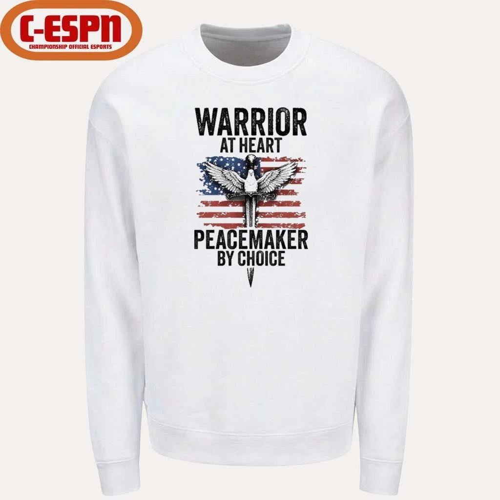 Official Warrior At Heart Peacemaker By Choice shirt