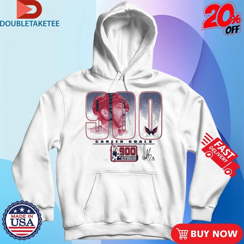 Official Washington Capitals Alexander Ovechkin 900th Career Goal NHL Signature Shirts