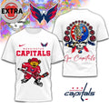 Official Washington Capitals x Deadhead Death Check Go Capitals Shirt