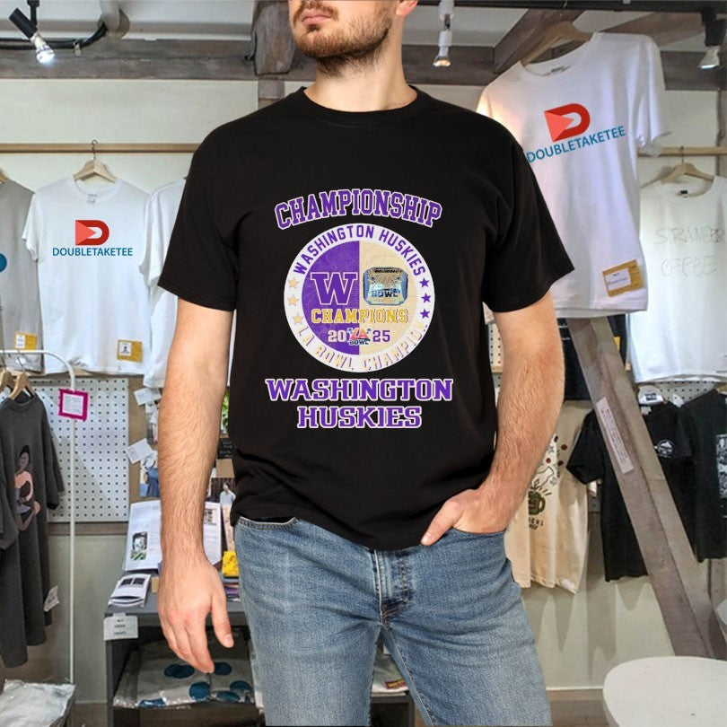 Official Washington Huskies LA Bowl Champions 2025 Shirts