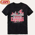 Official Washington State Cougars Skyline Player Names 2025 Idaho Potato Bowl Champions Shirt