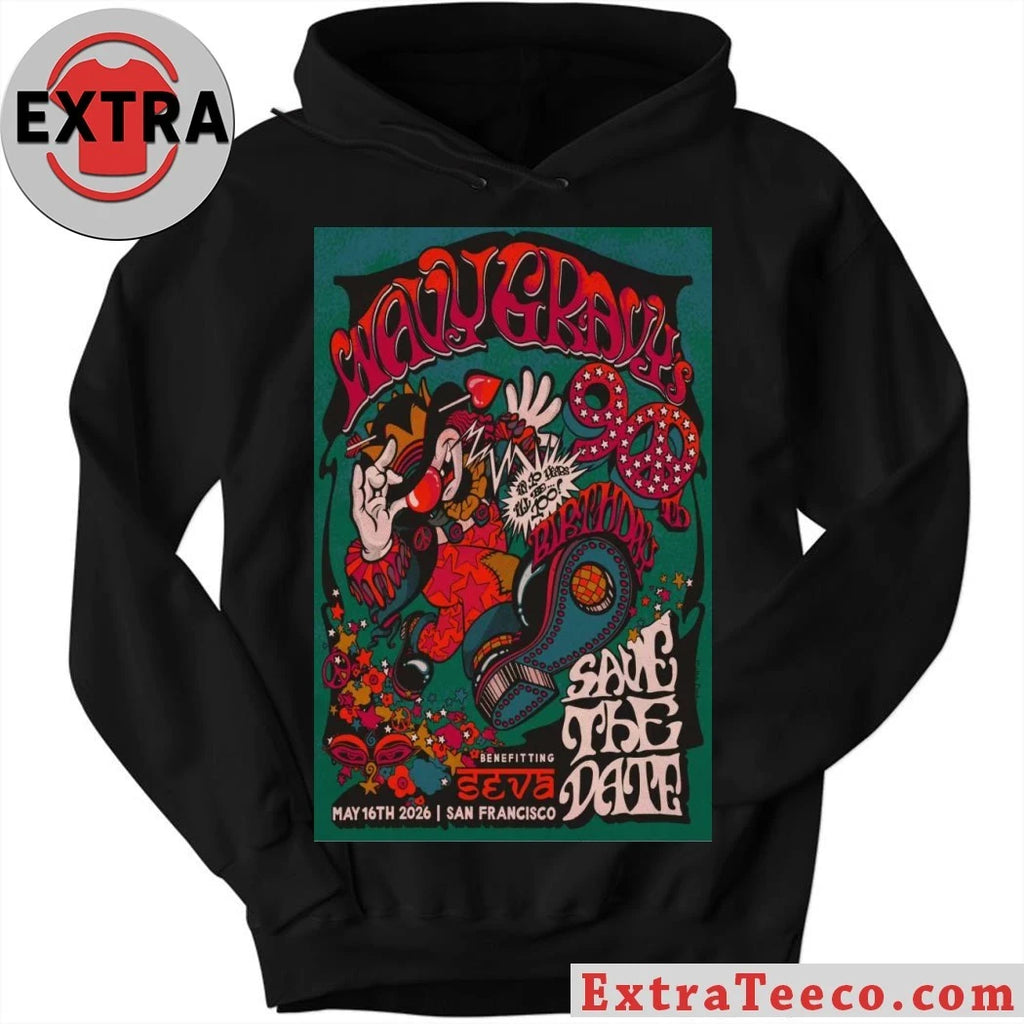 Official Wavy Gravy San Francisco 2026 Event Poster Shirt