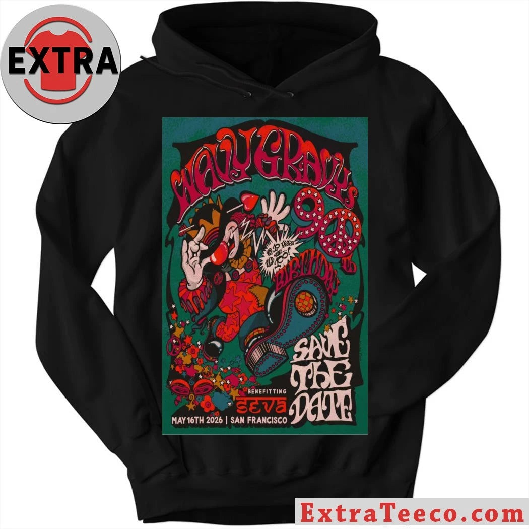 Official Wavy Gravy San Francisco 2026 Event Poster Shirt