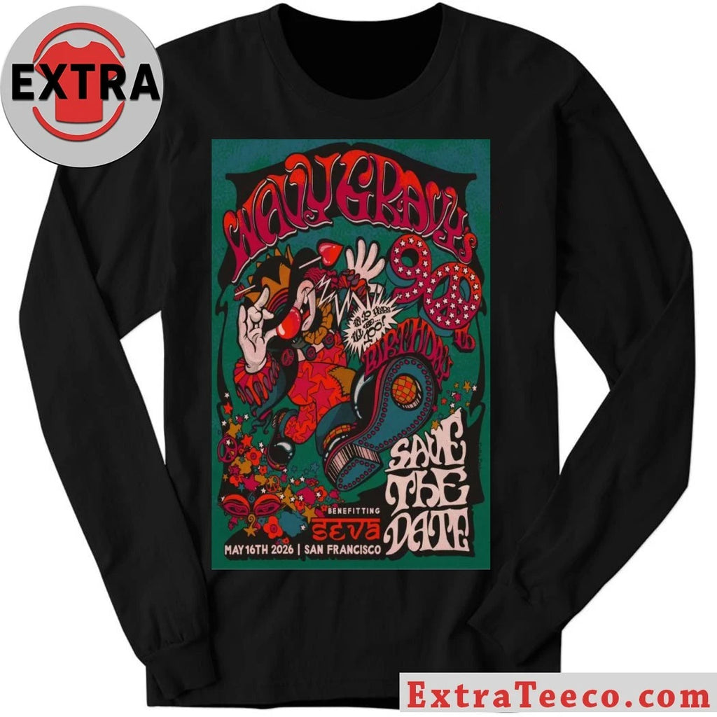 Official Wavy Gravy San Francisco 2026 Event Poster Shirt