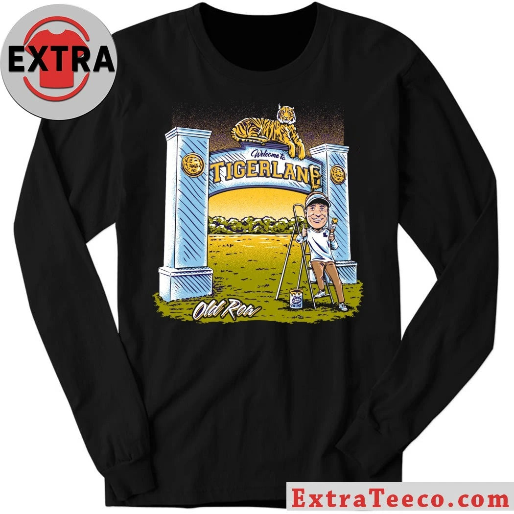 Official Welcome to Tigerlane Old Row Shirt