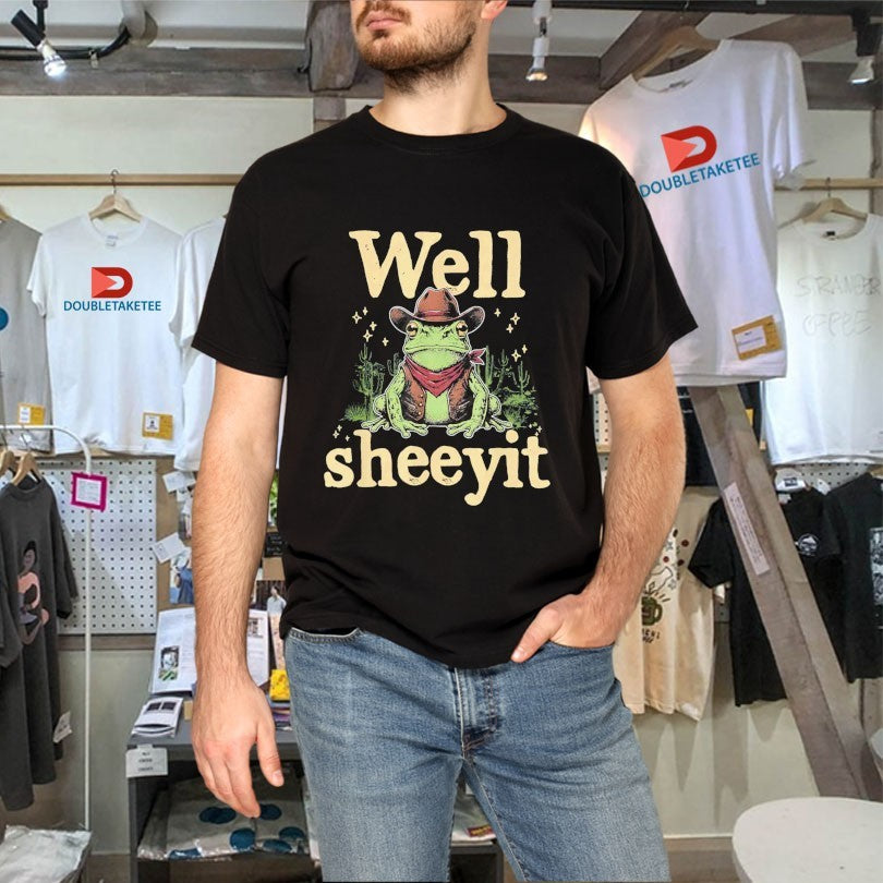 Official Well Sheeyit Cowboy Frog Shirts