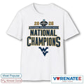 Official West Virginia Mountaineers 2026 NCAA Rifle National Champions T-Shirt