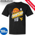 Official West Virginia Women’s Basketball Big 12 Conference Tournament Champions T-Shirt