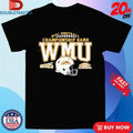 Official Western Michigan Broncos 2025 MAC Football Championship Bound Helmet Shirts