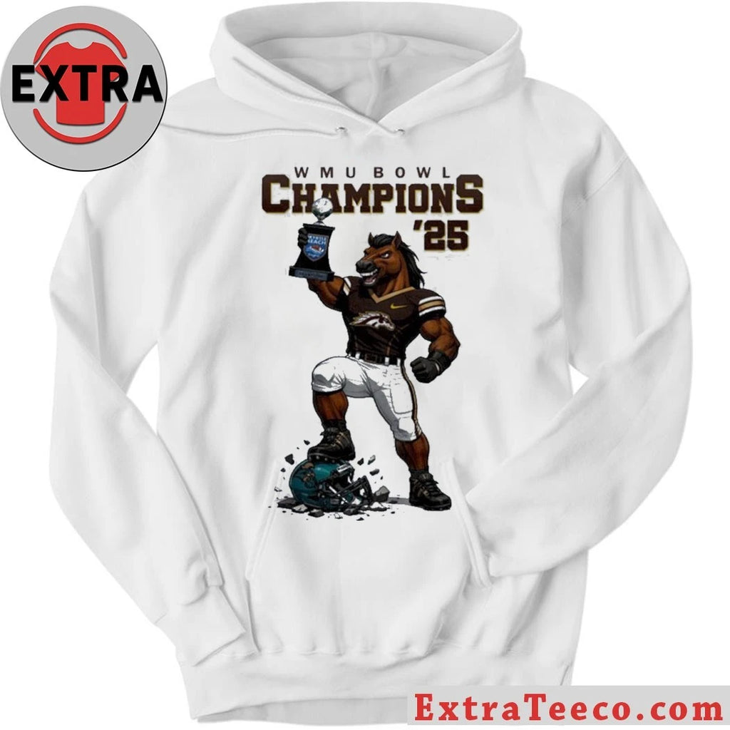 Official Western Michigan WMU Broncos will win the 2025 Myrtle Beach Bowl Logo T-Shirt