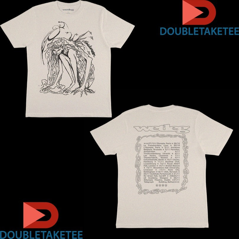 Official Wet Leg Goblin Moisturizer Eu Tour 2025 Dates Shirts