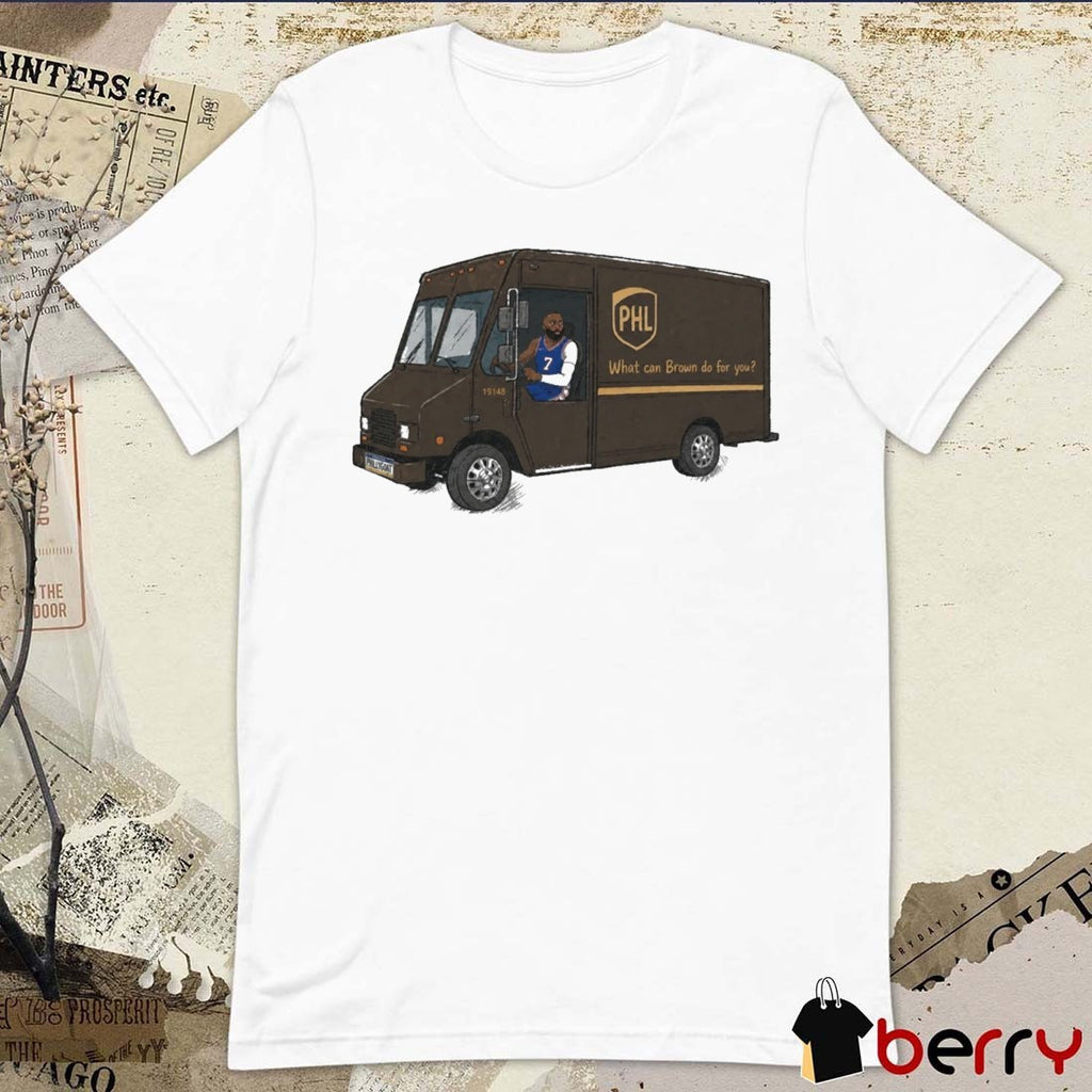 What Can Brown Do For You Jaylen Brown Philadelphia 76ers NBA 2026 t-shirt