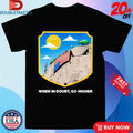 Official When In Doubt Go Higher Park American Flag Shirts