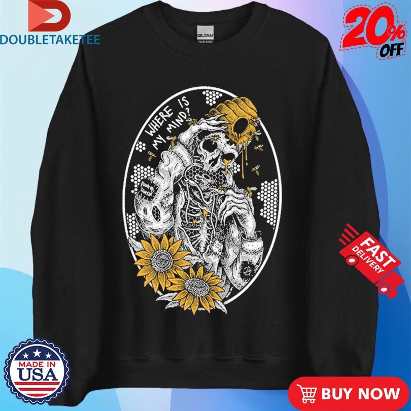 Official Where Is My Mind Bee Flower Shirts