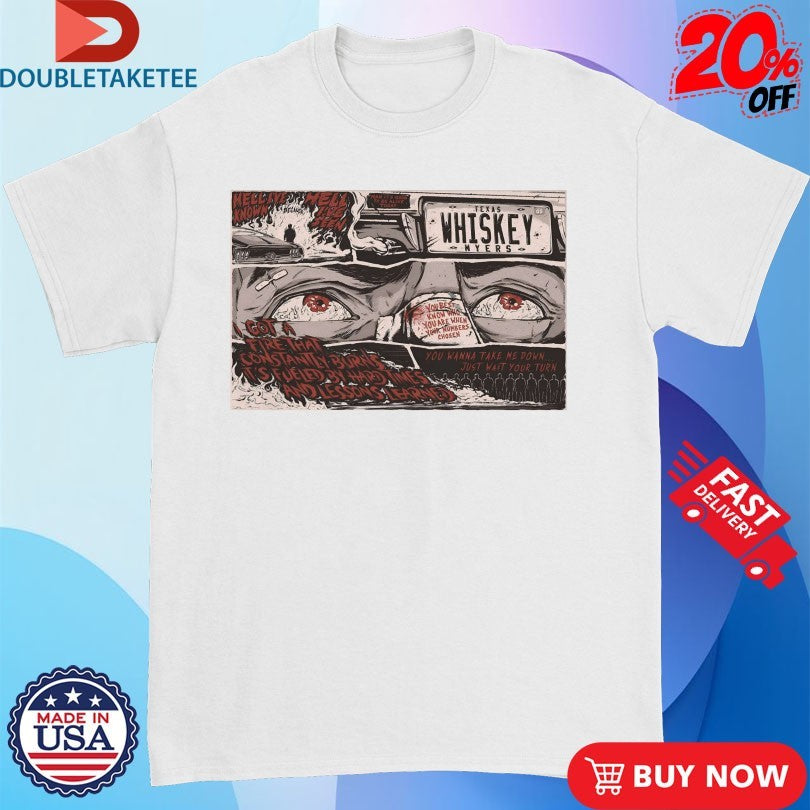Official Whiskey Myers X Soundwaves ICARUS Song 2025 T-Shirtss