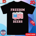 Official Whiskey Riff Freedom Beers American Flag Shirts