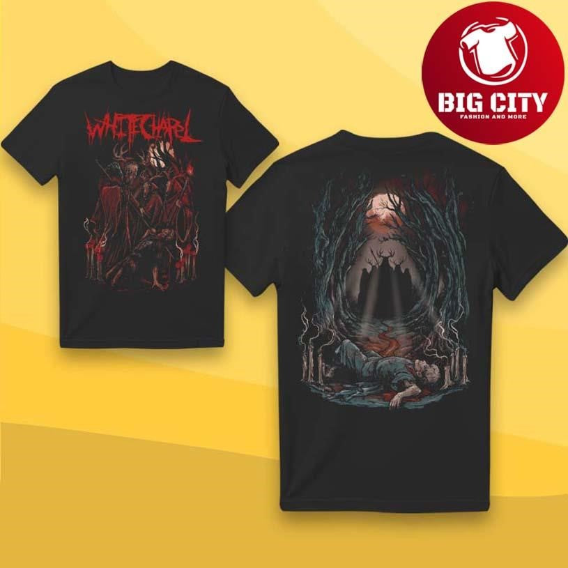 Official Whitechape Rituals Of Hate Black Two Sided Shirt