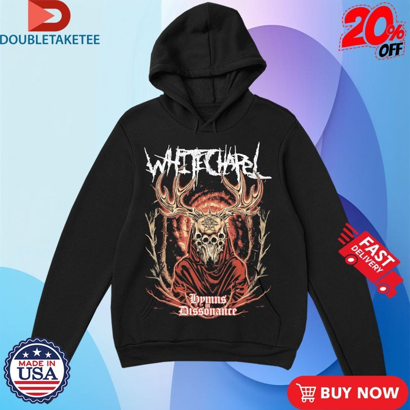 Official Whitechapel Hymns In Dissonance Album  Shirts