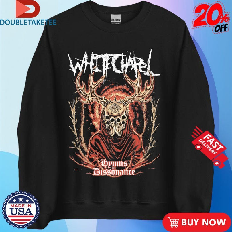Official Whitechapel Hymns In Dissonance Album  Shirts