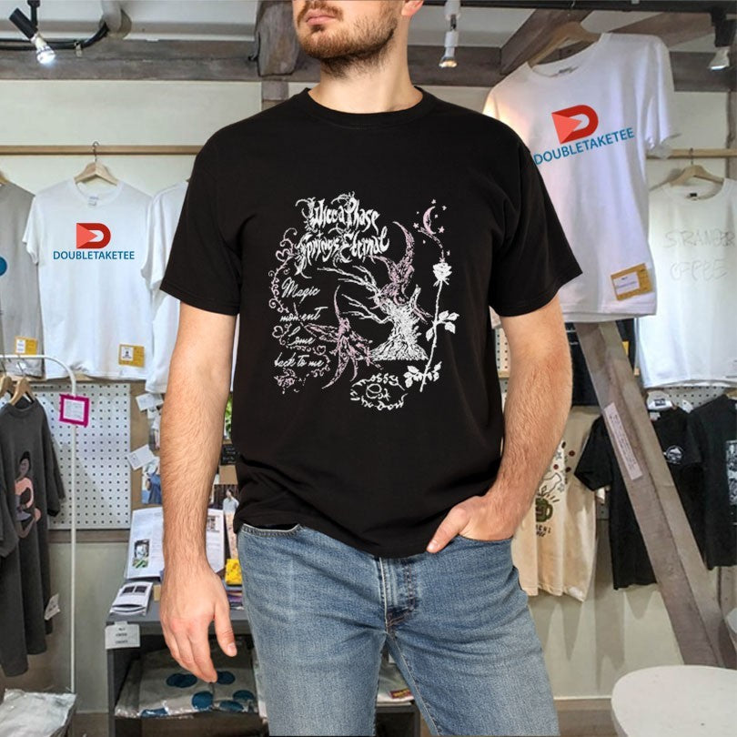 Official Wicca Phase Springs Eternal Forbidden Forest Fae Shirts