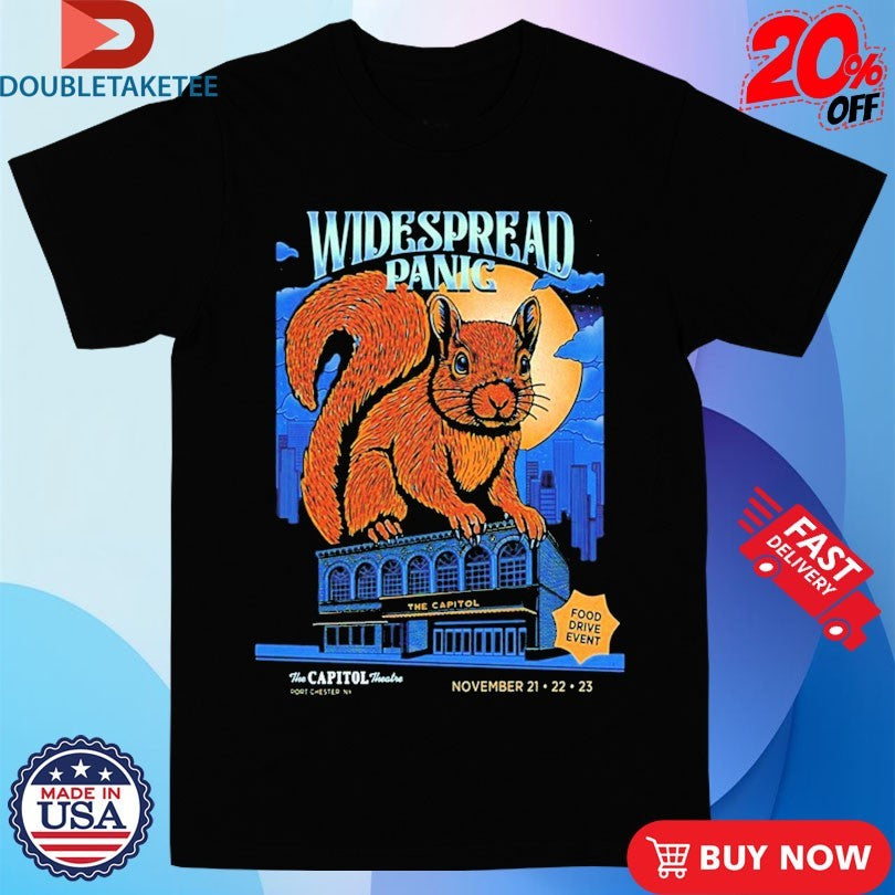 Official Widespread Panic At The Capitol Theatre In Port Chester NY On November 21 To 23 2025 Shirts