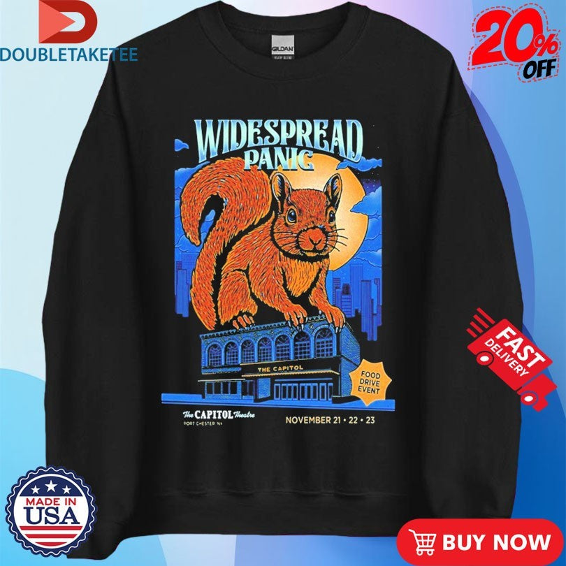 Official Widespread Panic At The Capitol Theatre In Port Chester NY On November 21 To 23 2025 Shirts