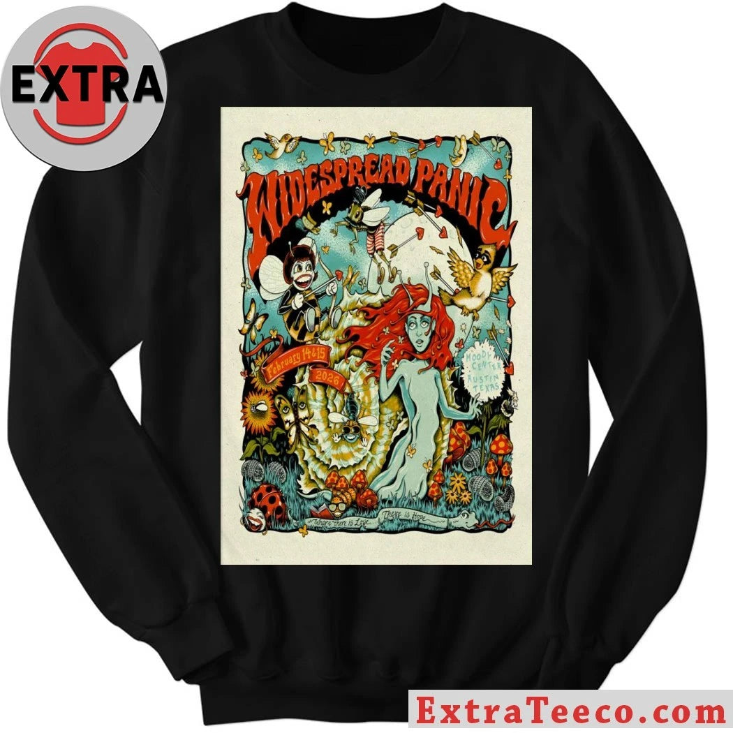 Official Widespread Panic Moody Center Austin TX Feb 14-15 2026 Poster Shirt