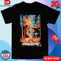 Official Widespread Panic Savannah Georgia 2025 Event At Enmarket Arena On Oct 31-Nov 1 Flames Shirts