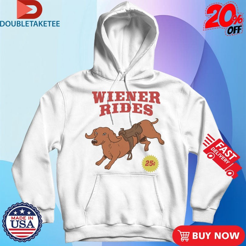 Official Wiener Rides Dog Shirts