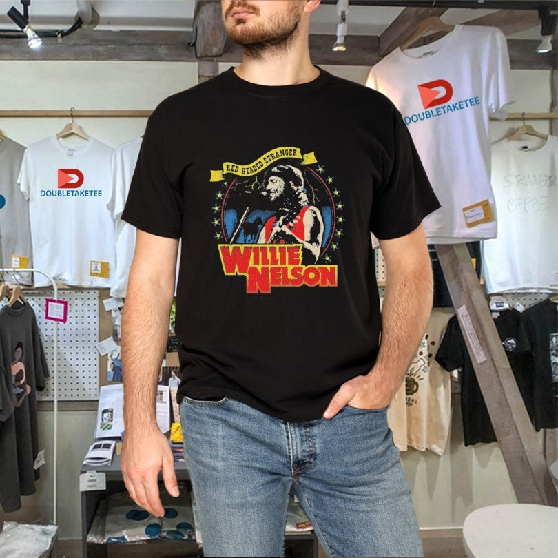 Official Willie Nelson Red Headed Stranger Star Shirts