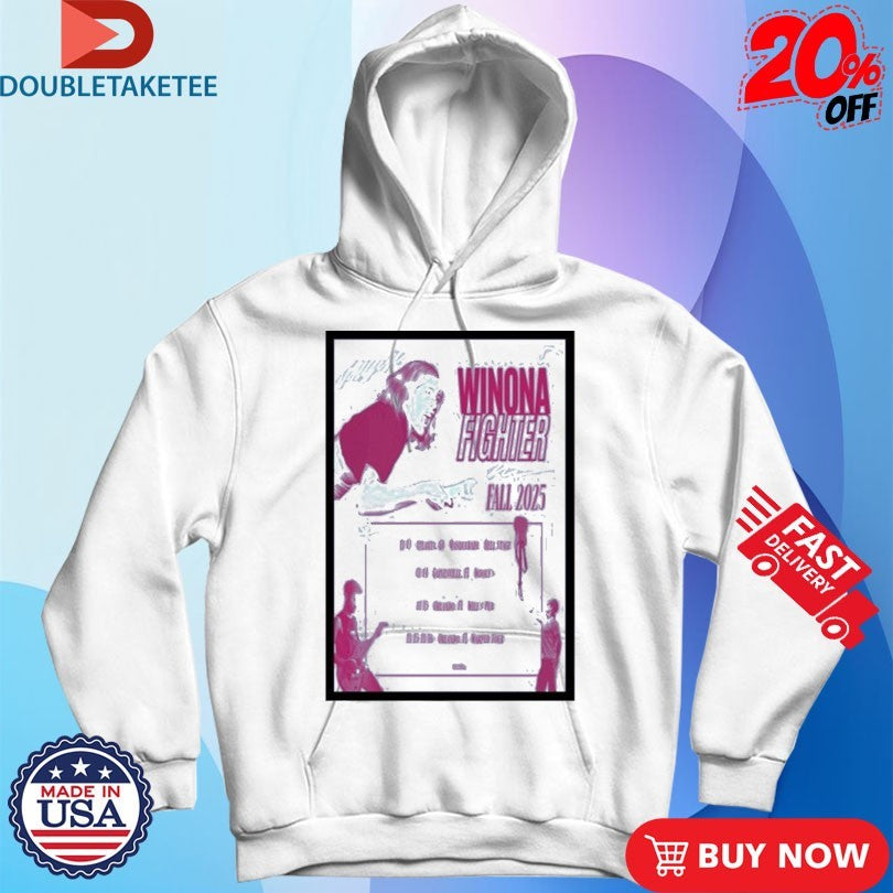 Official Winona Fighter Fall Tour 2025 Dates Shirts