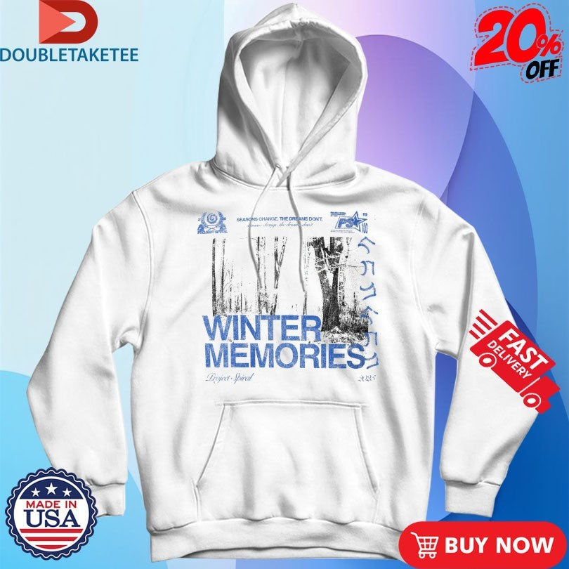 Official Winter Memories Seasons Change The Dreams Don’t Project Spiral Shirts