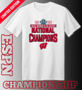 Official Wisconsin Badgers 2026 NCAA Women’s Ice Hockey National Champions T-Shirt