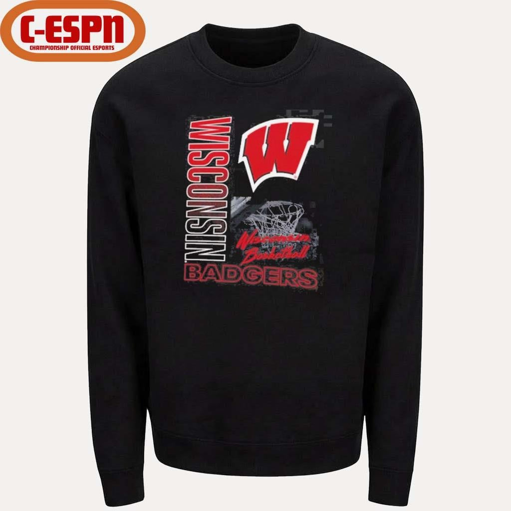 Official Wisconsin Badgers Basketball NCAA Bench T-Shirt